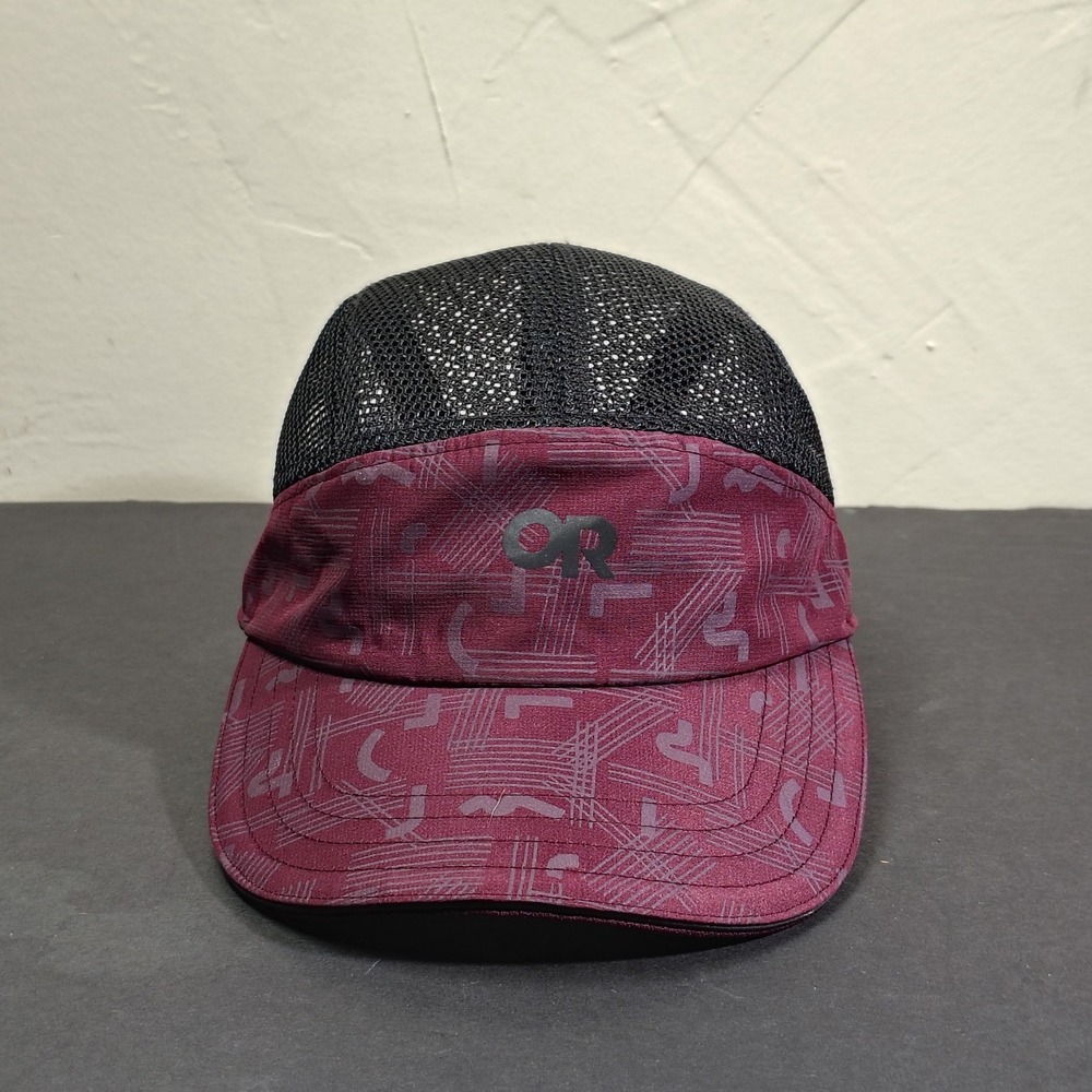 Outdoor Research Hat Cap Womens Trail Trucker Mesh Hiking Strap Back Panel